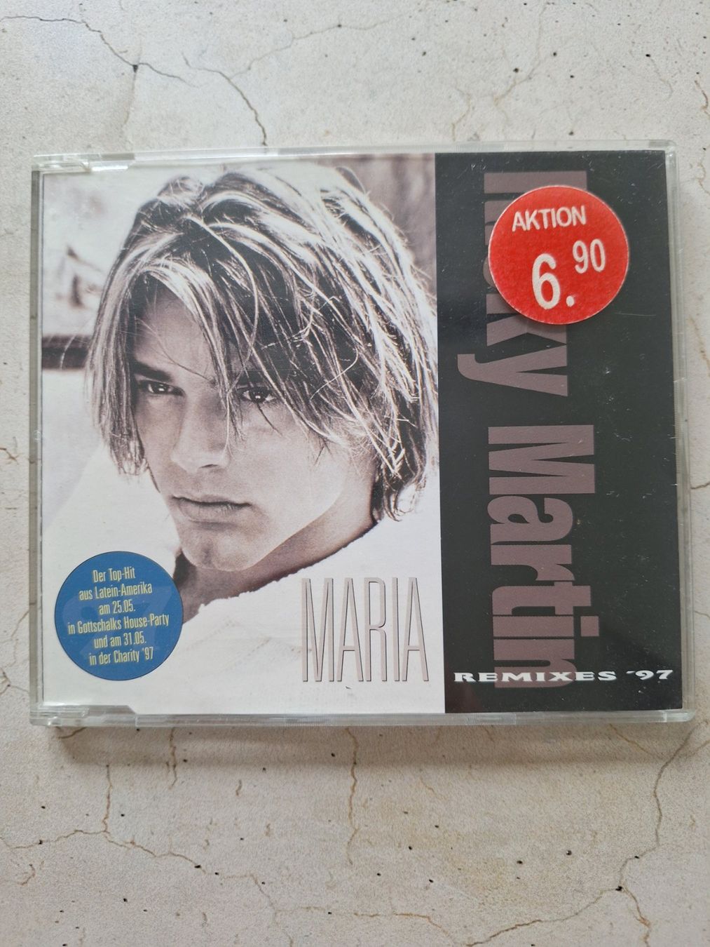 CD: Single CD Ricky Martin - Maria – Usato da Schaffhausen venduto da Mipakr