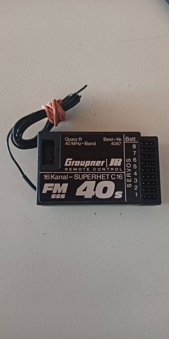 Graupner Receiver: Graupner Empfänger FMsss 40s – Gebraucht aus Mittelhäusern von Steigerer3