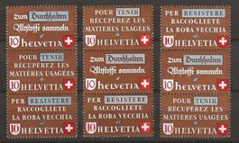 1942 : Serie Nr. Z36a - Z36c, postfrisch ** KP 140.--