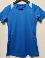 Sport-Shirt Damen Grösse S (36/38) blau Top!