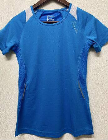 Sport-Shirt Damen Grösse S (36/38) blau Top!