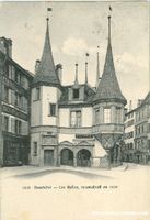 Neuchâtel - les halles + 1906