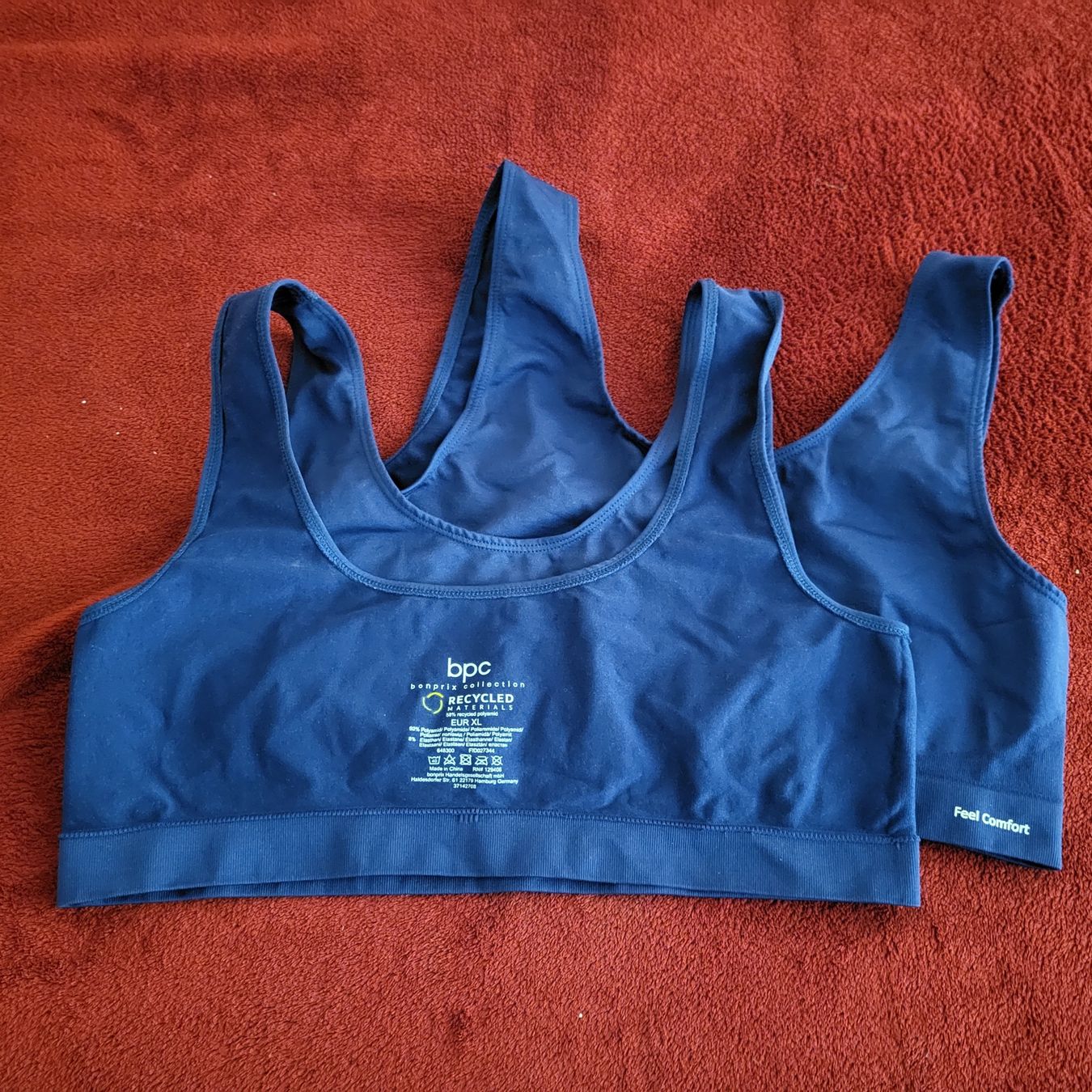 Altra biancheria intima: Sport BH XL 2er Set blau – Nuovo (secondo la descrizione) da Berikon venduto da Zimmerlinde5