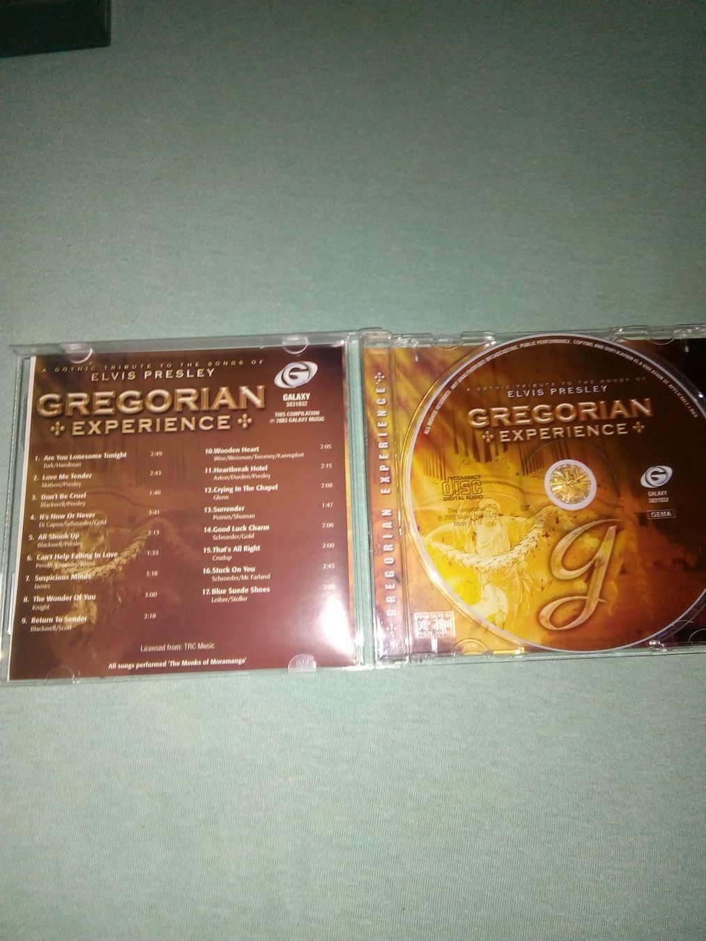 CD: Gregorian Experience - A Gothic Tribute CD Elvis Presley – Usato da St.Gallen venduto da elk2022 1