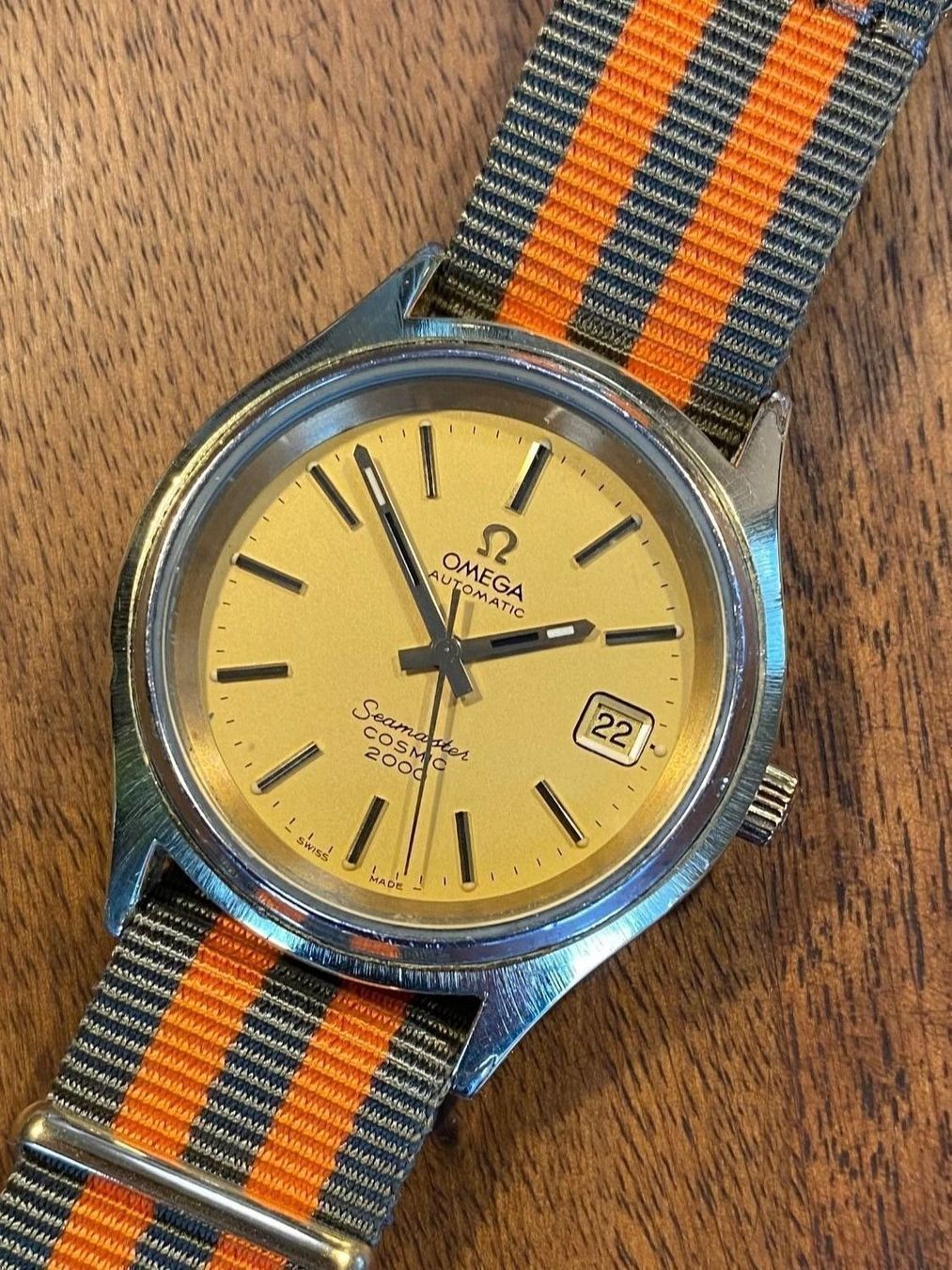 Omega Orologi: Omega Vintage Seamaster Cosmic 2000 Rare' – Usato da Morges venduto da thetimebureau