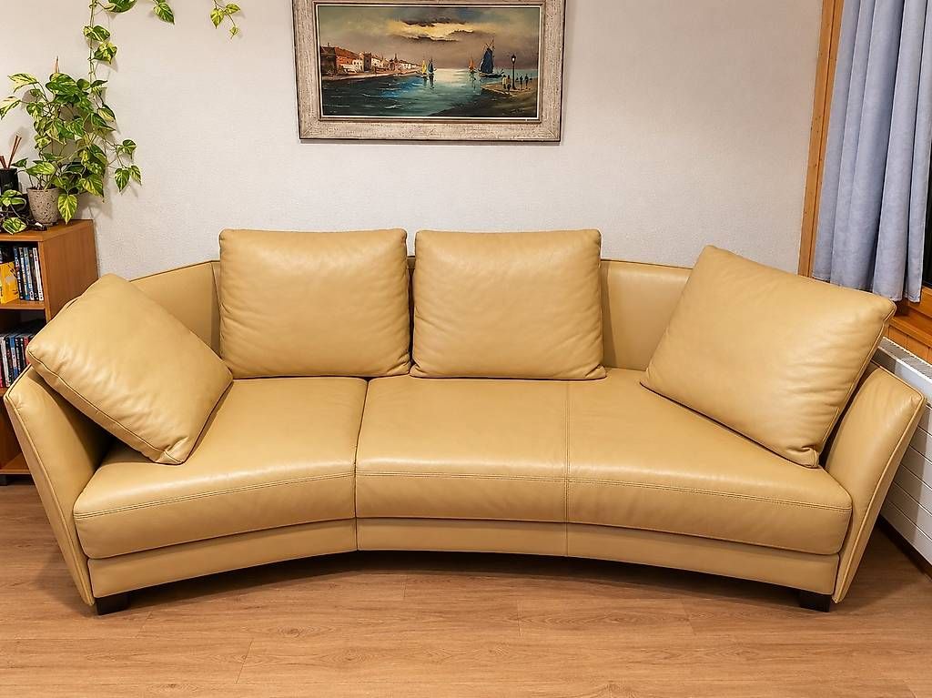 Divani: Echtledersofa Beige – Usato da Kehrsatz venduto da Noberli