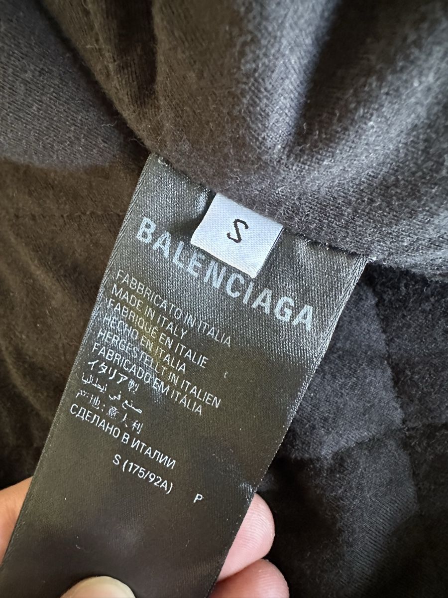Balenciaga Giacche: AW22 Balenciaga Oversized Bleached Checkered Hooded Jacket – Usato da Büttenhardt venduto da Kaiber99 4