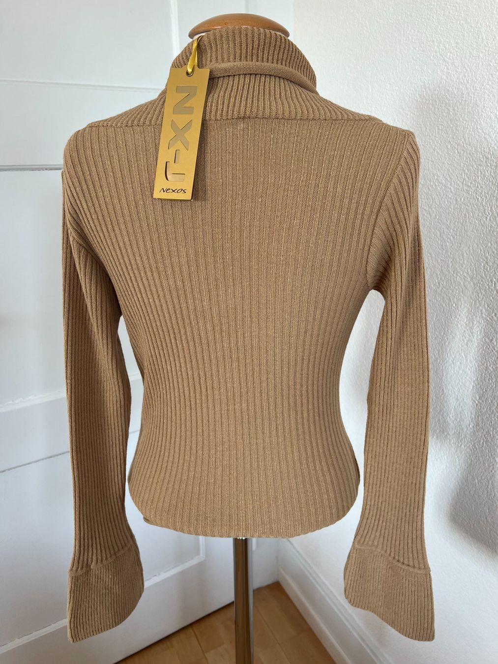 Maglioni & Felpe: NEXOS Damen Pullover, 50% Wolle, in Gr. S, Hellbraun, NEU – Nuovo e nell'imballaggio originale da Worb venduto da farben20zauber 2
