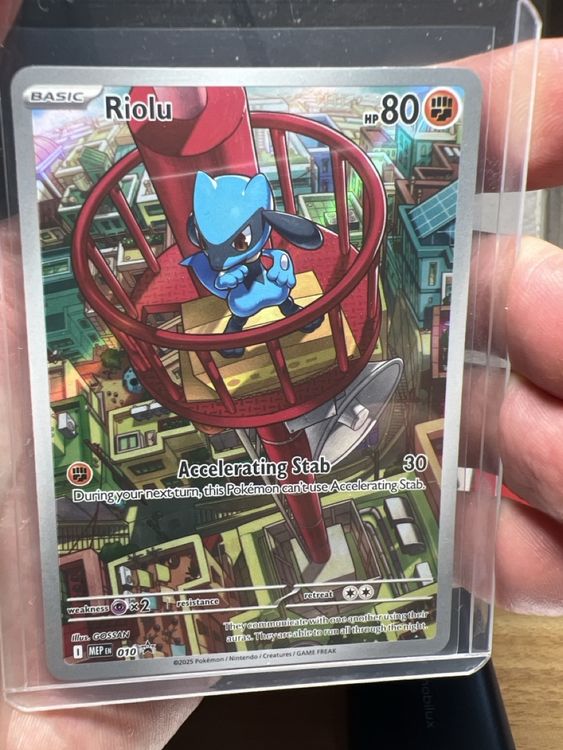 Rare Riolu Illustration Rare 10 promo Near Mint Condition (Gebraucht ...