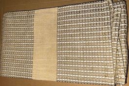 Handtuch 84 cm.X 46 cm. Handgewoben Swiss grünlich