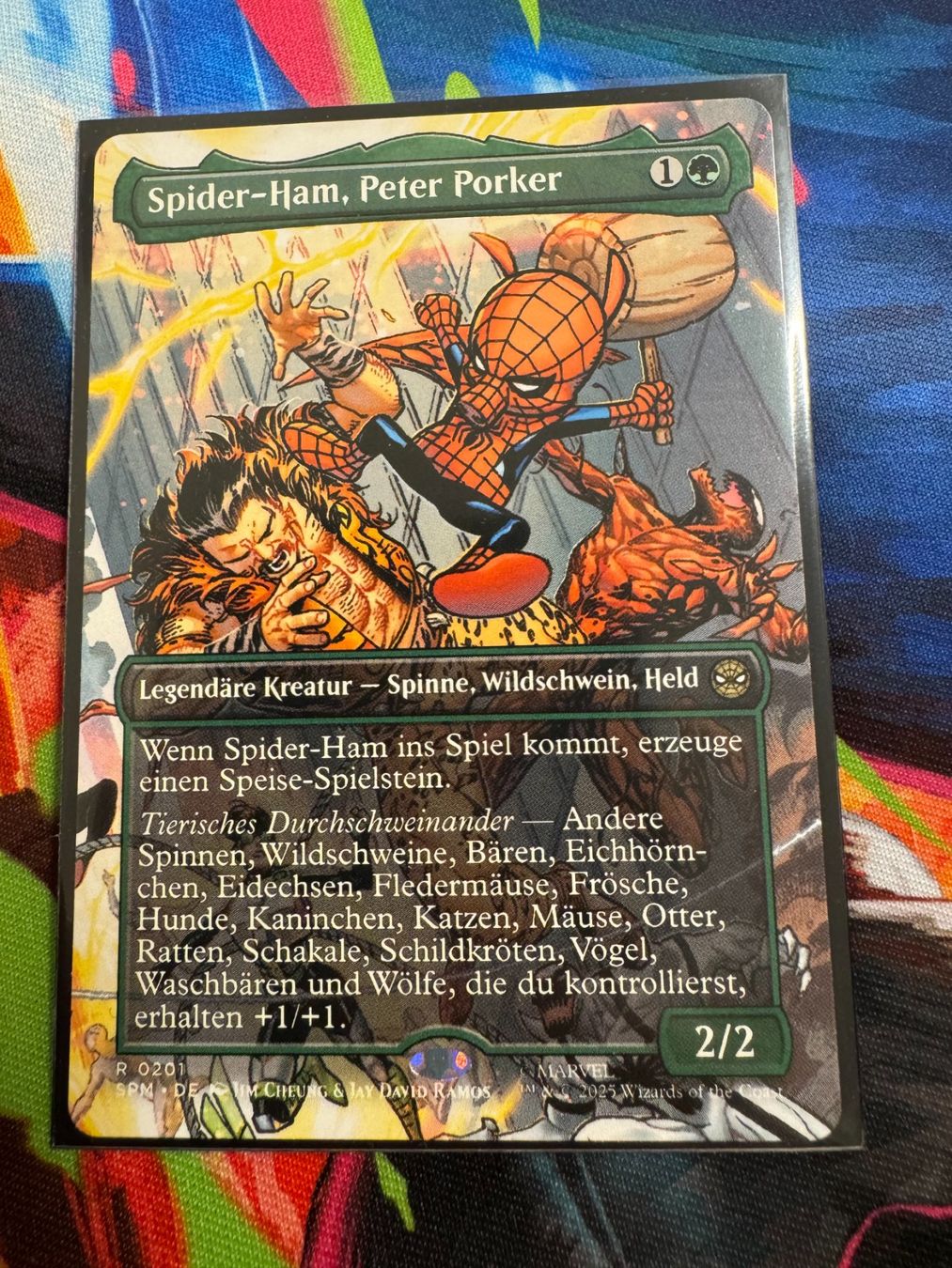 Magic The Gathering Carte collezionabili: Spider-Ham, Peter Porker - Marvel's Spider-Man - Magic – Nuovo (secondo la descrizione) da Bülach venduto da Pfrenzel