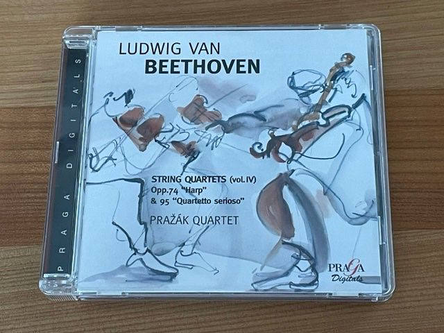 CD: BEETHOVEN: STREICHQUARTETTE - PRAZAK QUARTETT - SACD – Nuovo (secondo la descrizione) da Fahrwangen venduto da Swirl2