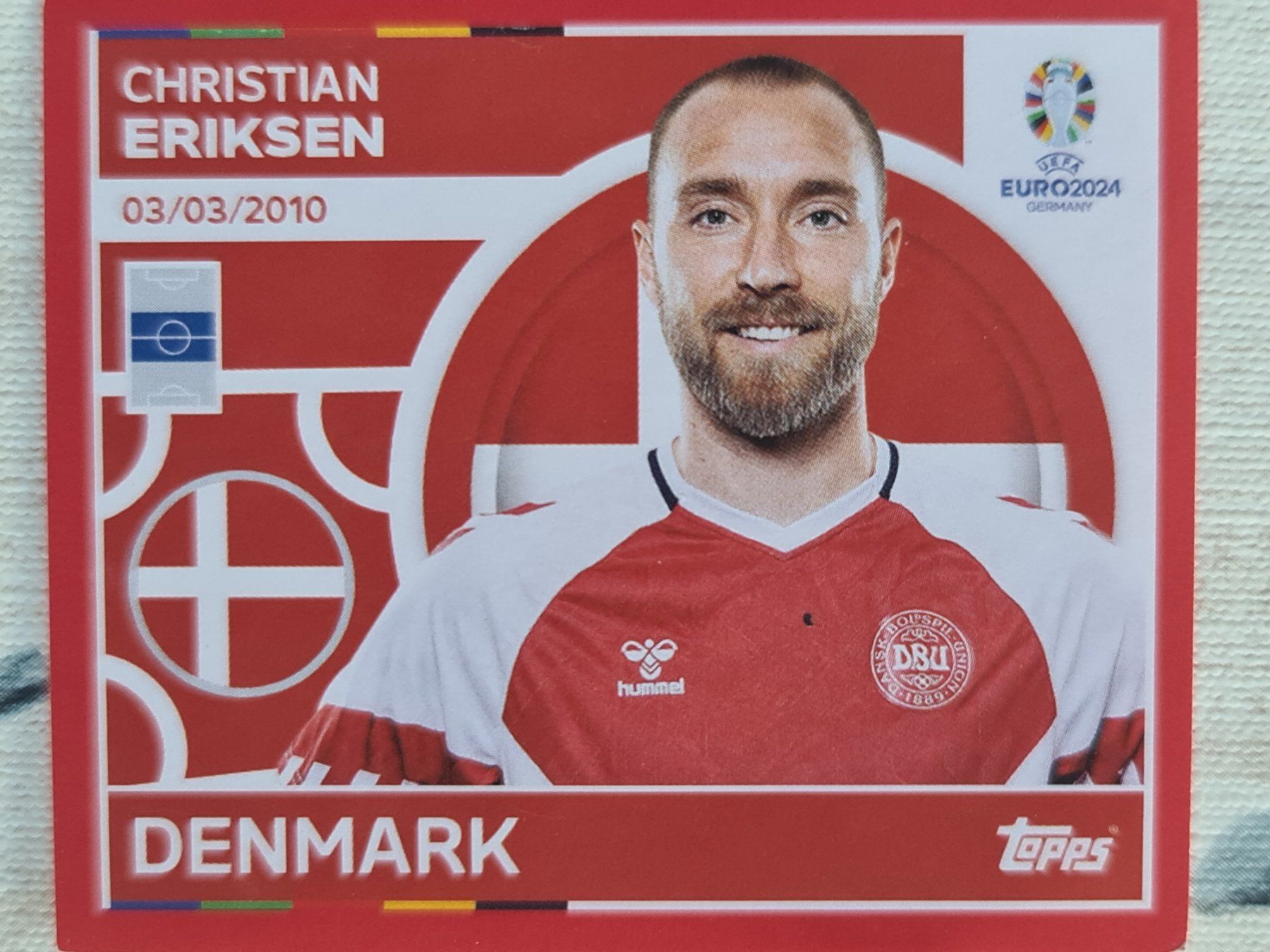 Topps Carte collezionabili: Topps EURO2024 DEN 13 – Nuovo e nell'imballaggio originale da Dintikon venduto da Prime-shop