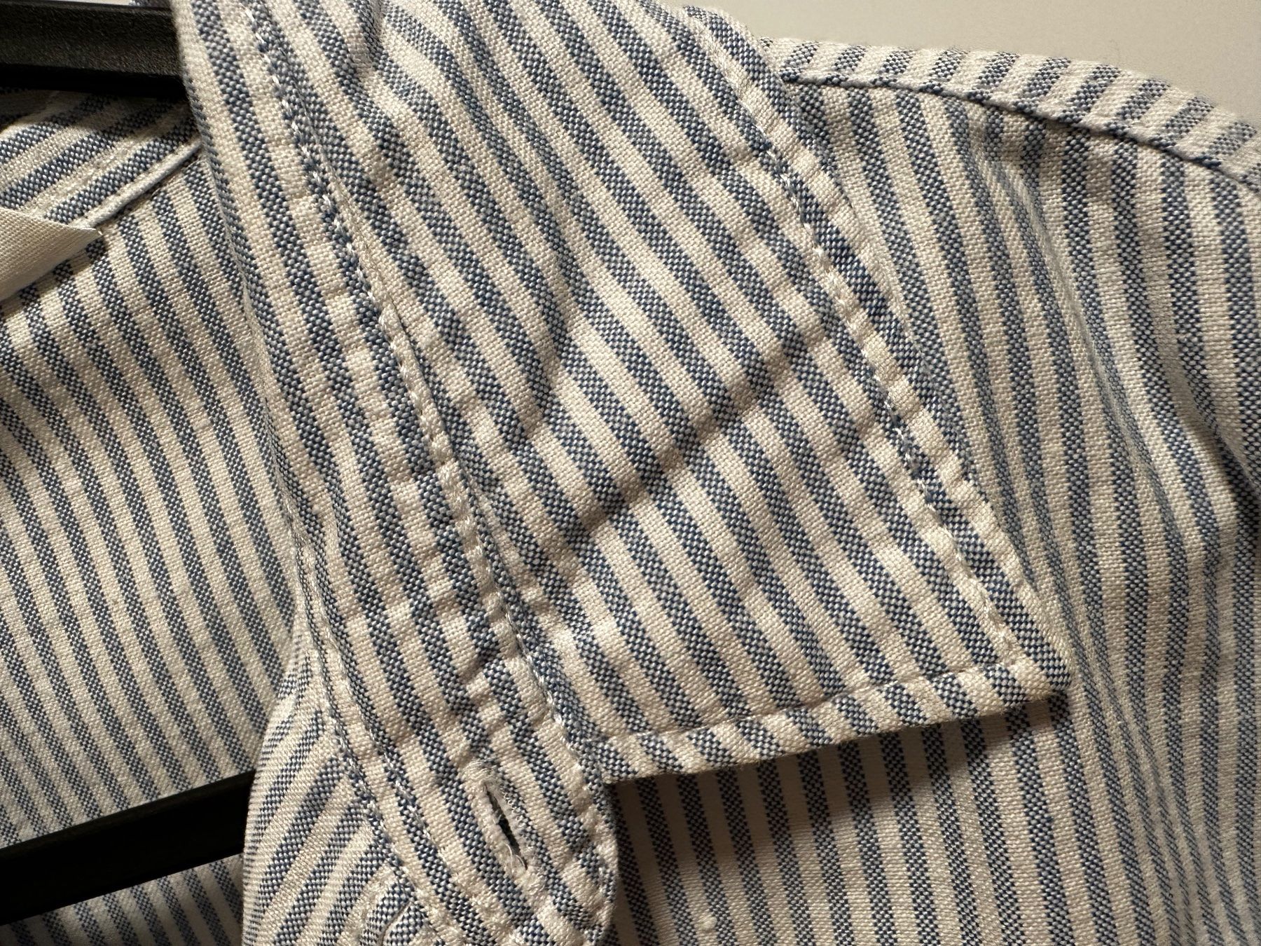 H&M Camicie, T-shirt & Polo: H&M Hemd weiss/blau Gr. 152 – Usato da Sissach venduto da tapasu 1