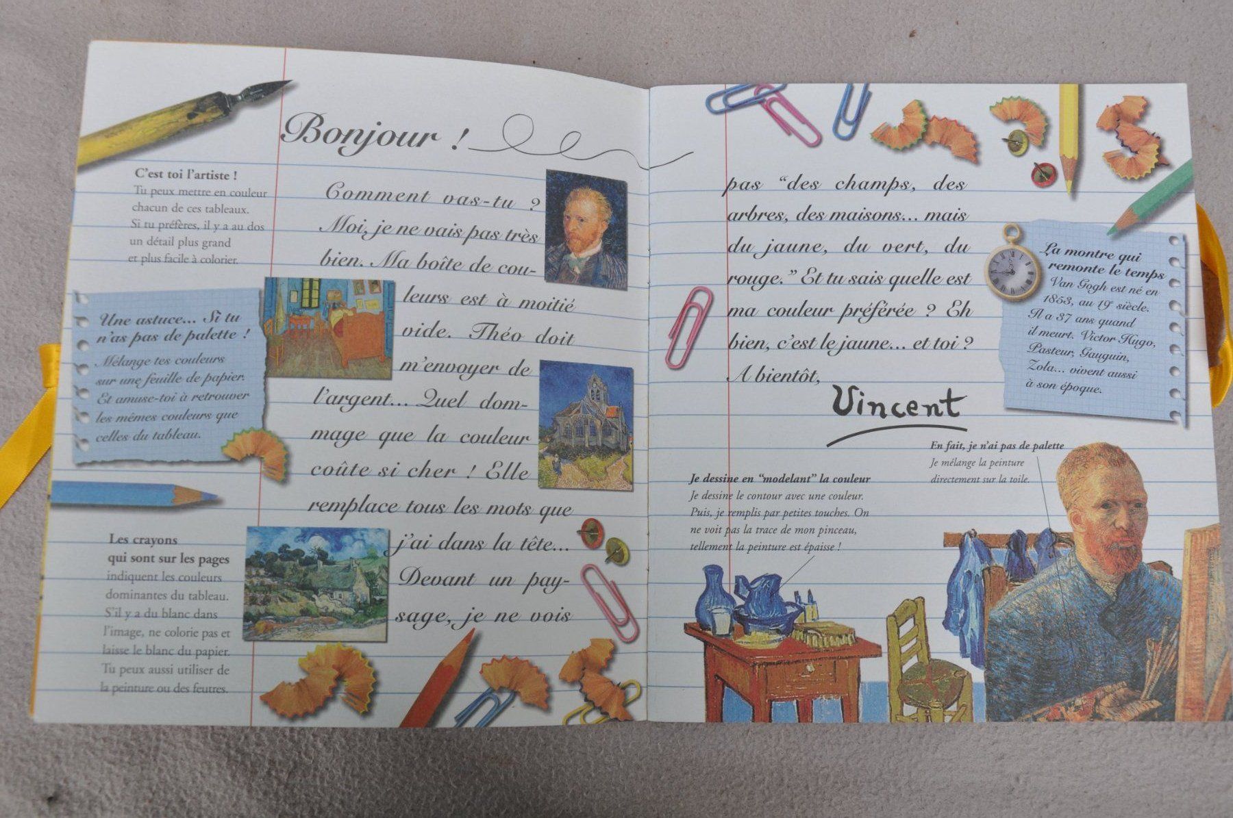 Bücher: Mon carton à dessin - Van Gogh – Gebraucht aus Fully von Minouchka 1