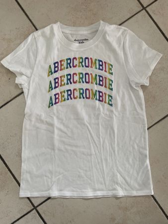 Weisses neuw. Abercrombie T-Shirt Gr.146/152