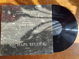 Vinyl LP  - Mozart Klavierkonzert - Michael Studer - Suisse