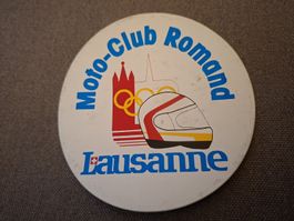 stickers moto Club Romand Lausanne oldtimer motorrad  antik 