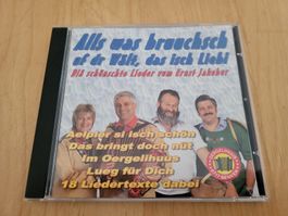 All's was bruuchsch uf dr Wält, das isch Liebi...