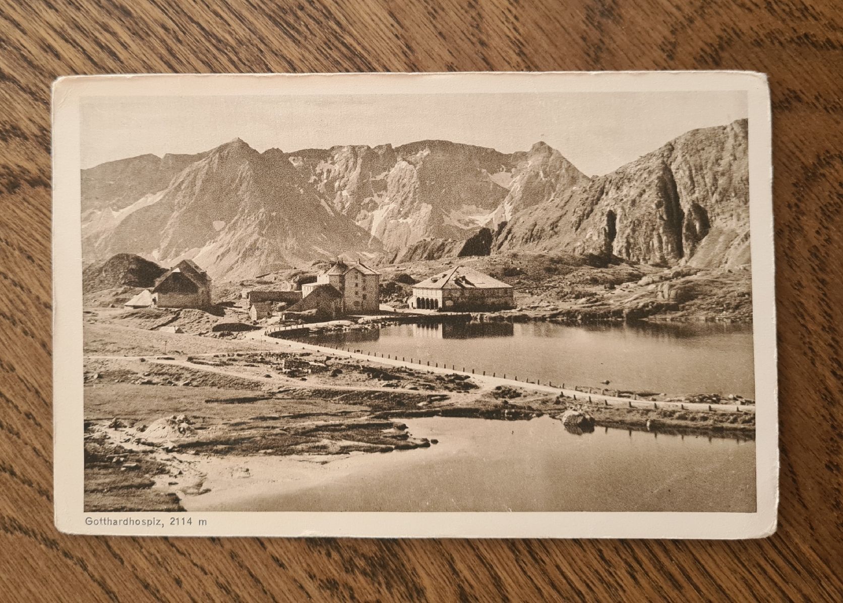 Cartoline postali: Gotthard Hospiz1925 – Usato da Ebikon venduto da Donar50 2
