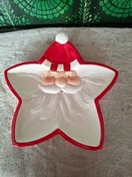6 tolle Weihnachtsteller Santa, Keramik, neu, Winterdeko