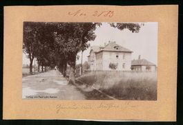 Fotografie Dahlen i. Sa., Allee an der L