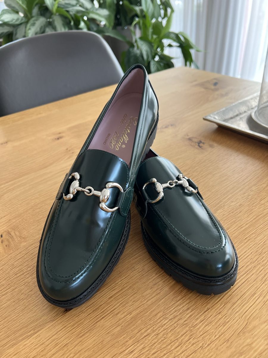 Scarpe da donna: Neue Leder Loafer Gr. 40 – Nuovo (secondo la descrizione) da Döttingen venduto da Steinklopferin