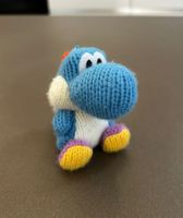 Nintendo amiibo Yarn Yoshi blau – Top Zustand