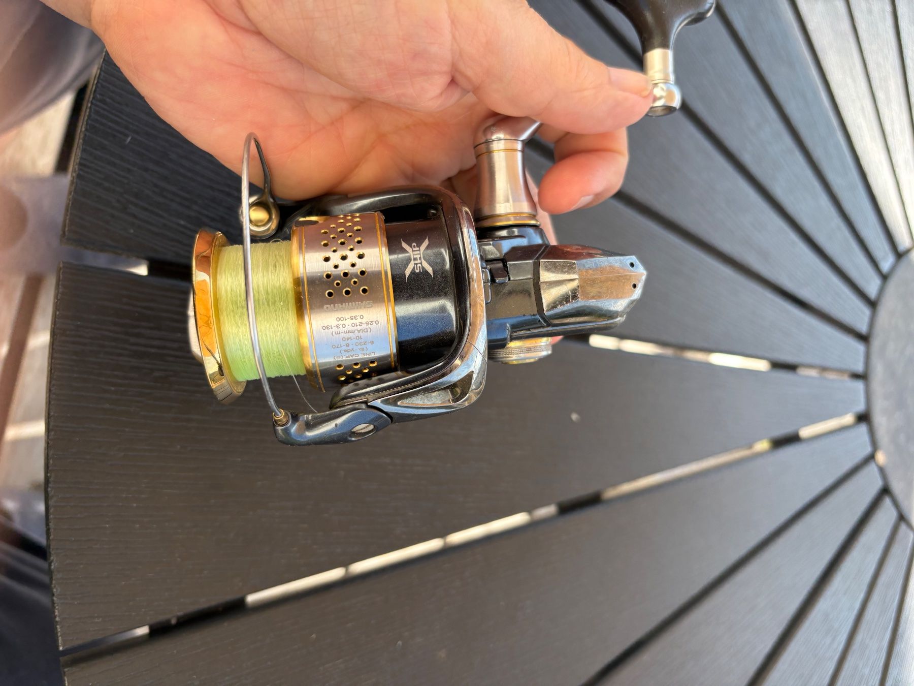 Tamburi & Mulinelli: Shimano Stella 3000 FE Spinnrolle gebraucht – Usato da La Punt Chamues-ch venduto da jack123 7