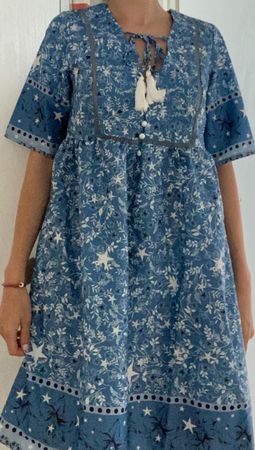 Kleid blau Grösse S