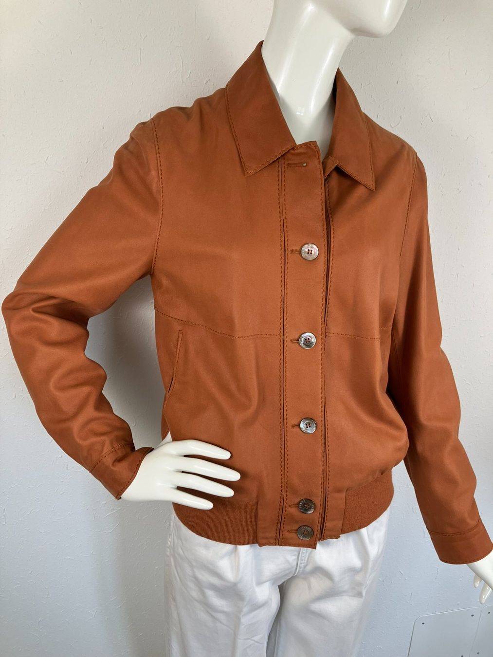 Vestes: Werner Christ Lederblouson Gr.38 – D'occasion à Laupen ZH par kar_lfz6 2