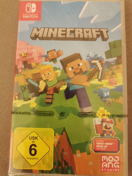 Minecraft Nintendo Switch mit Super Mario Mash-Up, neu (Neu und ...