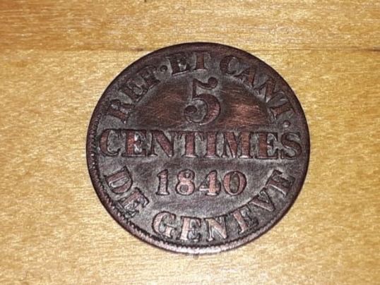 Médaille Inauguration Chemin De Fer Lyon-Genève 1858 – Fer – Rare