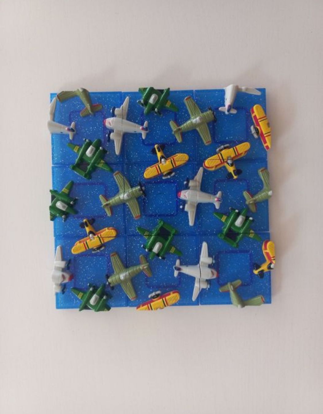 Puzzle: AB 1CHF - Vintage 3D Squares - Flugzeug Puzzle 2002 – Usato da Wangen b. Olten venduto da SecondStory4u 2