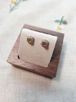 NEW - S925 Citrine Earrings