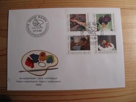 Pro Patria 1986 FDC