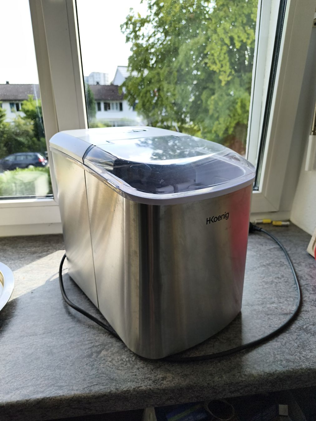 Küchengeräte: H.Koenig Ice Maker Stainless Steel Good Condition – Gebraucht aus Zürich von fra_8gb9 1