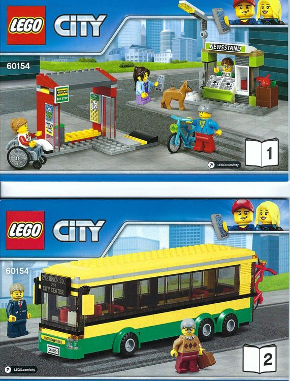 LEGO® 60154 City Traffic - Bus Station | Kaufen auf Ricardo