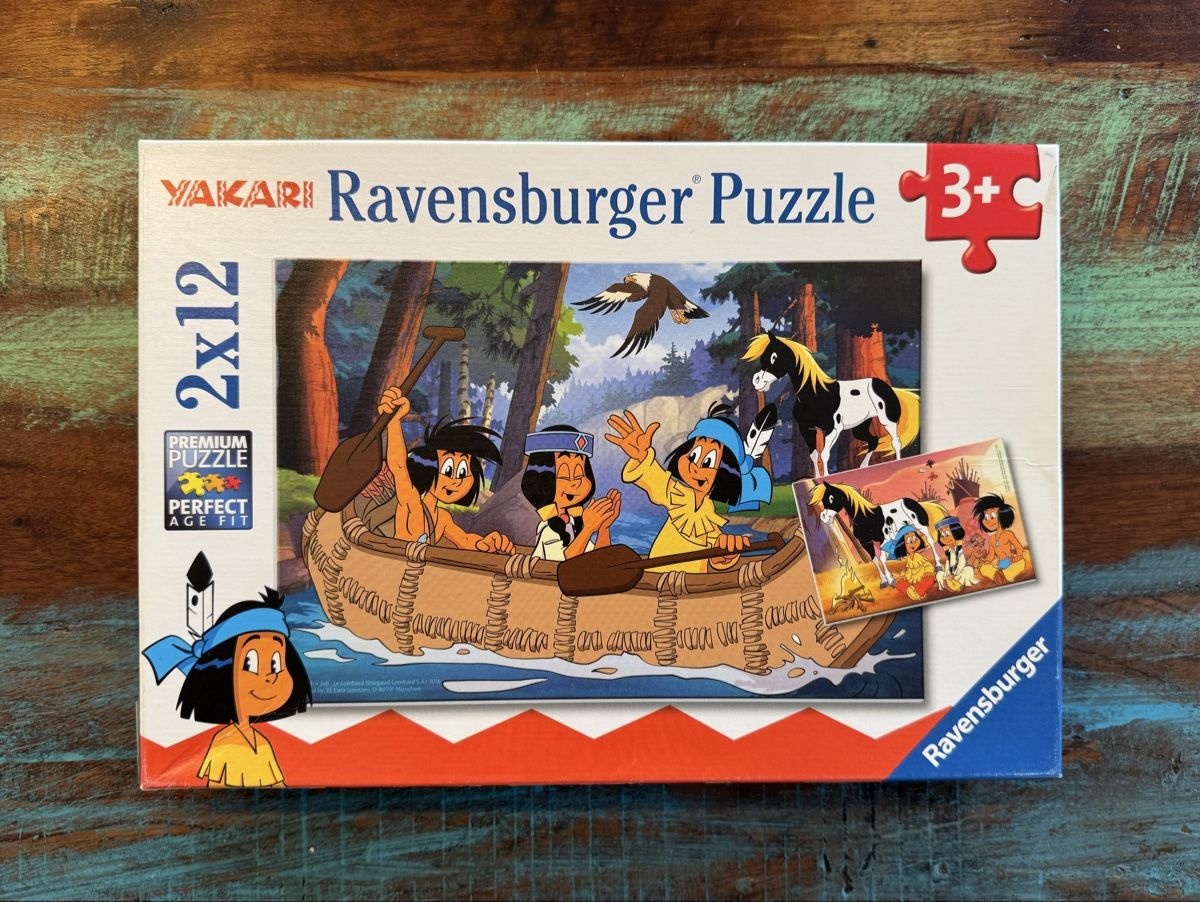 Ravensburger Puzzle: Yakari Puzzle Set, Ravensburger, 2x12 Teile – Usato da Flumenthal venduto da Krajan