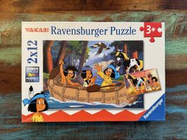 Yakari Puzzle Set, Ravensburger, 2x12 Teile