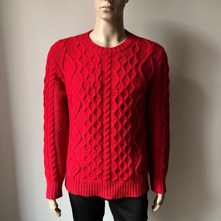 MR P. Crewneck mit Zopfstrickmuster | Neupreis EUR 325.- ❤️