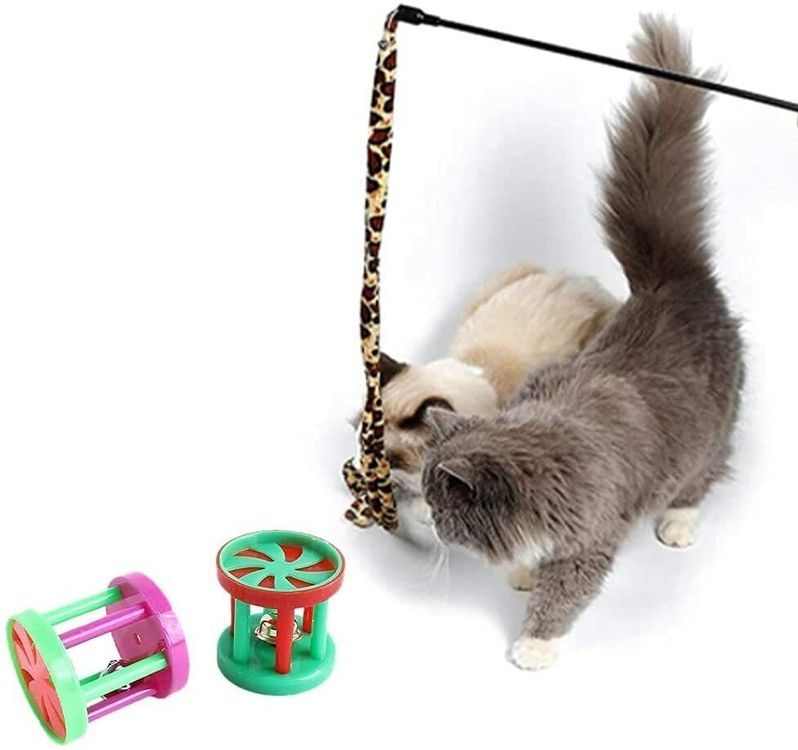 Katzentunnel Zusammenklappbar - Spieltunnel Für Katzen In Gerade Form 120cm