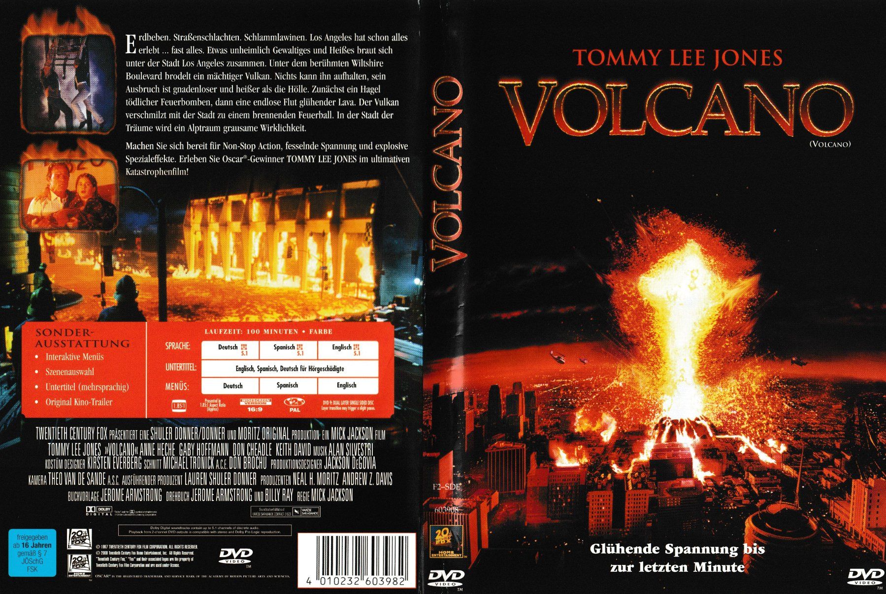 Alle DVDs: DVD - Volcano – Gebraucht aus Langnau am Albis von MediaRescuerKeLoX