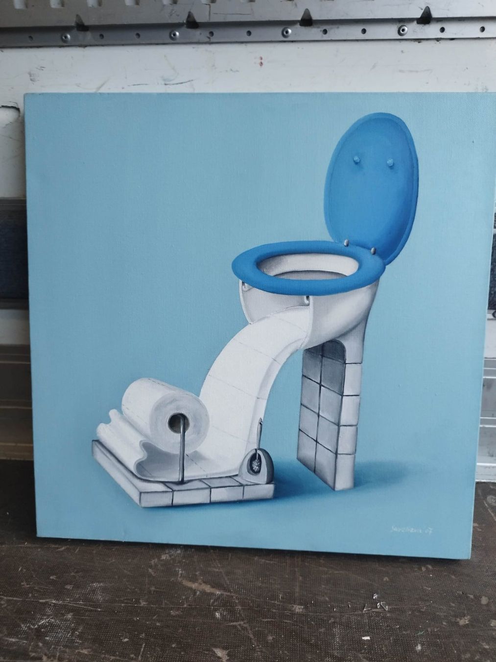 Dipinti: Oelbild  von Savielieva, WC – Usato da St. Gallen venduto da Hillsong
