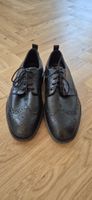 Herren Schnürschuhe schwarz Leder Grösse 45 guter Zustand