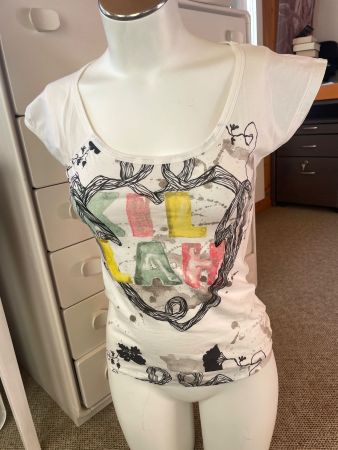 T Shirt Miss Sixty Killah Gr S weiss