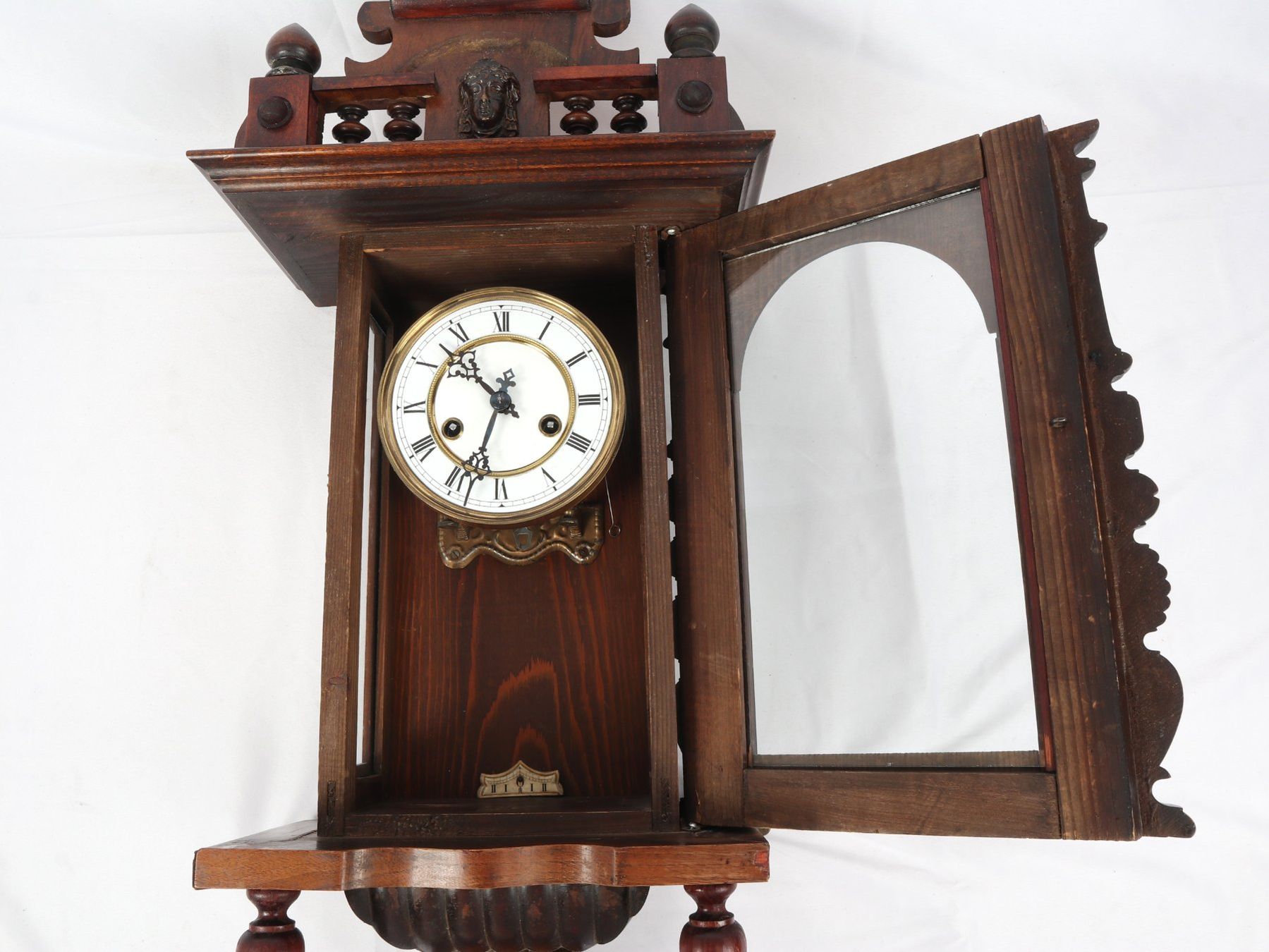 Orologi: Wand-/Pendeluhr aus Holz – Usato da Steinen venduto da Restwert_Steinen 1