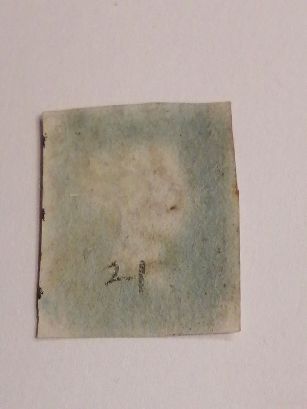 Tutti i francobolli: One Penny Red 1841, Platte 21 – Usato da Happerswil venduto da tschergi 1