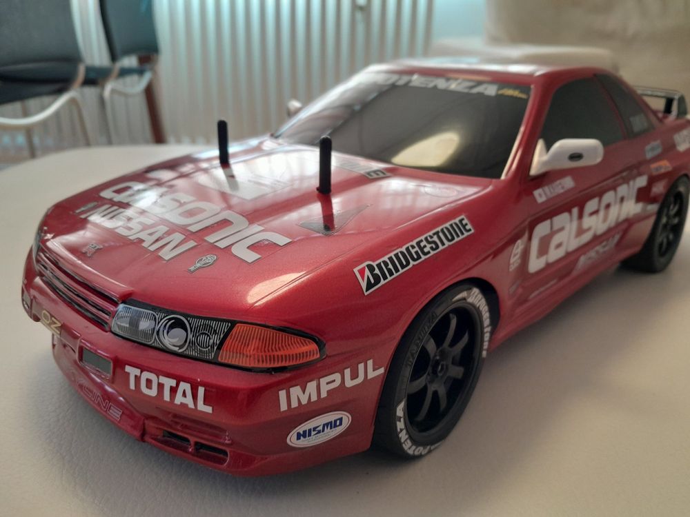 TAMIYA 1/10 NISSAN GTR R32 AUF TA-01 CHASSIS GETUNT (Neu (gemäss ...