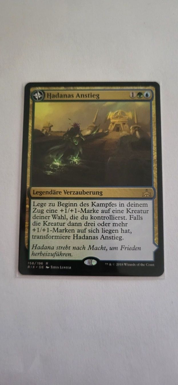 Magic The Gathering Carte collezionabili: MTG - Hadanas Anstieg – Usato da Münsingen venduto da Heroism2010